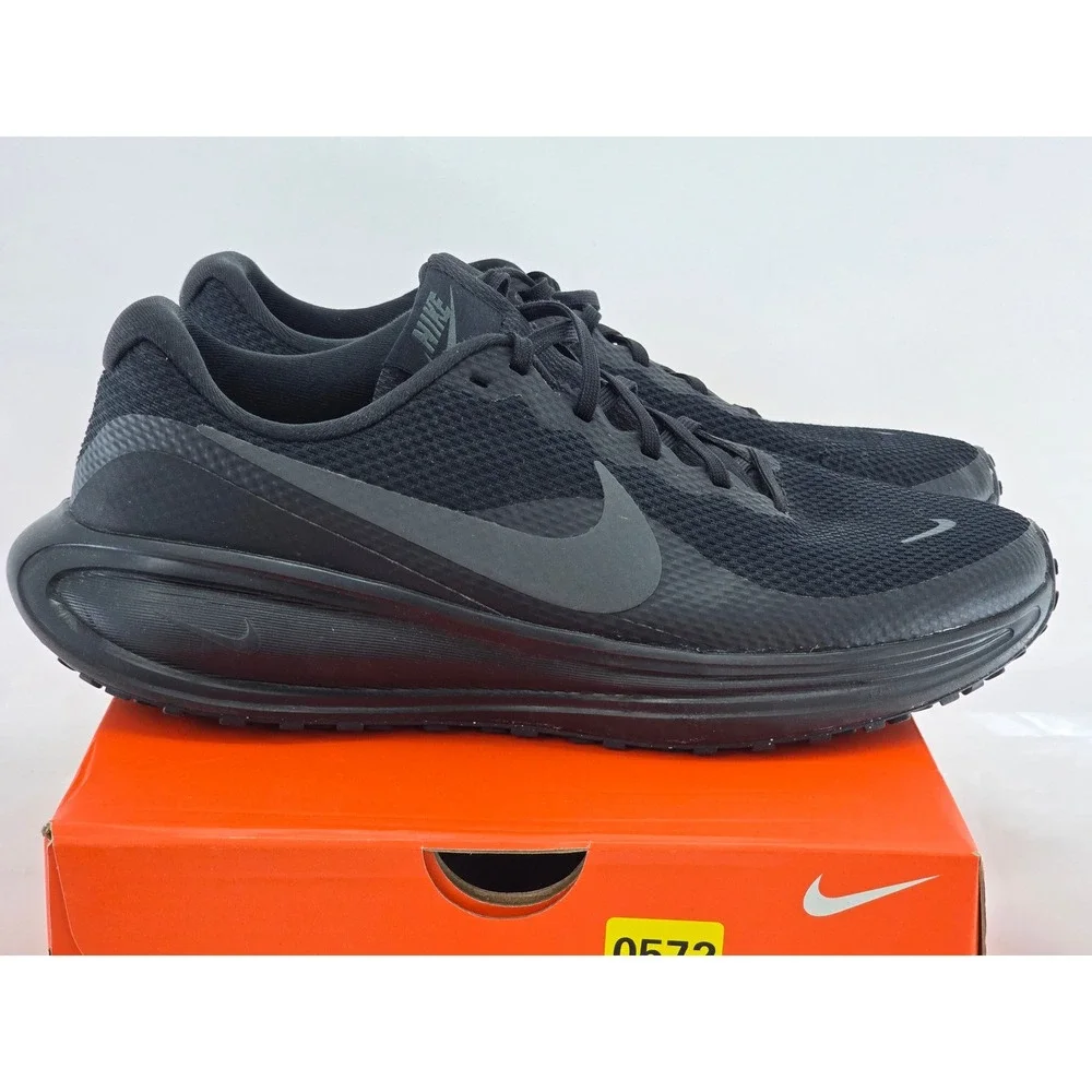 Nike Revolution 8 Running Shoes Mens 10.5 Black HJ9198-002 - Good